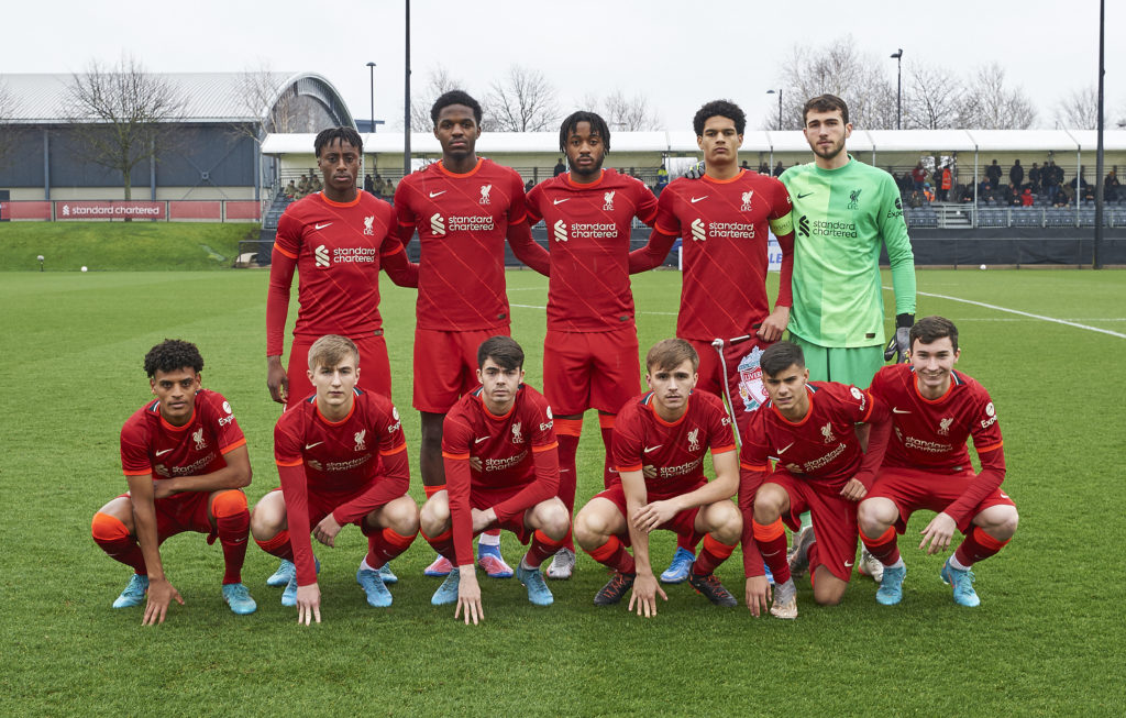 Liverpool FC v KRC Genk: Round Of Sixteen - UEFA Youth League