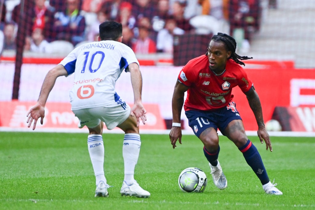 Lille OSC v Racing Club de Strasbourg - Ligue 1 Uber Eats