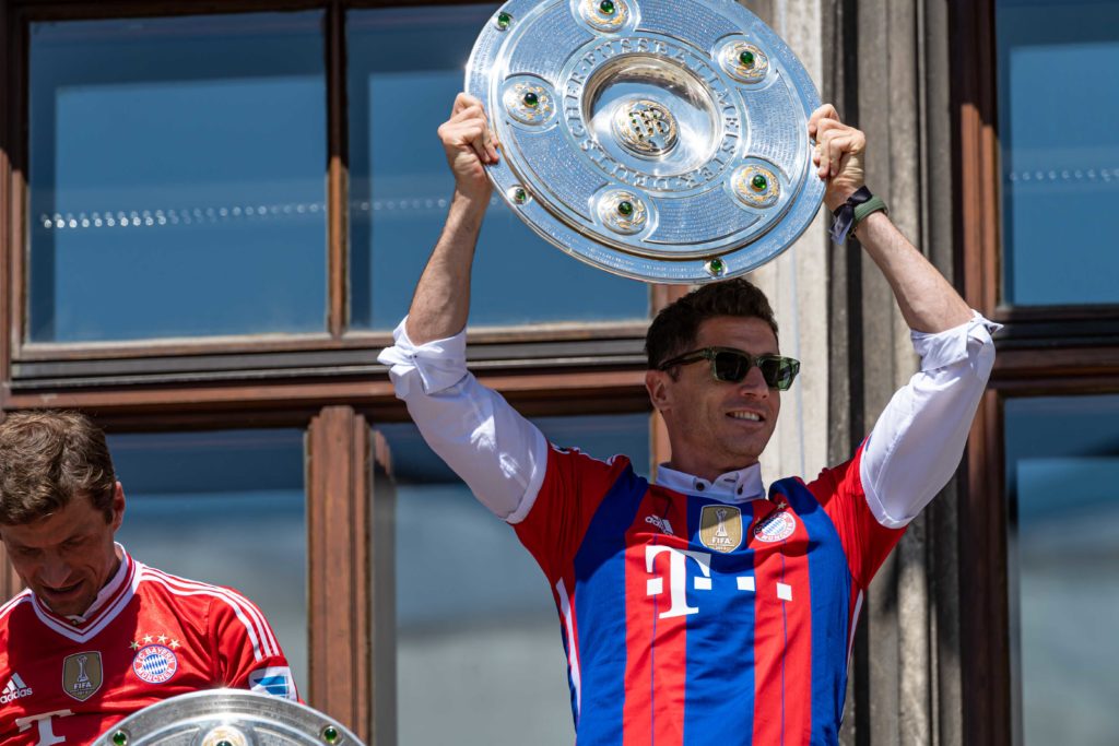 FC Bayern Muenchen Celebrates Winning The Bundesliga
