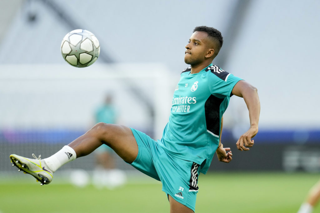 Real Madrid Training Session And Press Conference - UEFA Champions League Final 2021/22