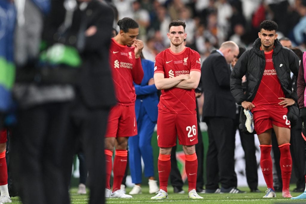 FBL-EUR-C1-LIVERPOOL-REAL MADRID-TROPHY