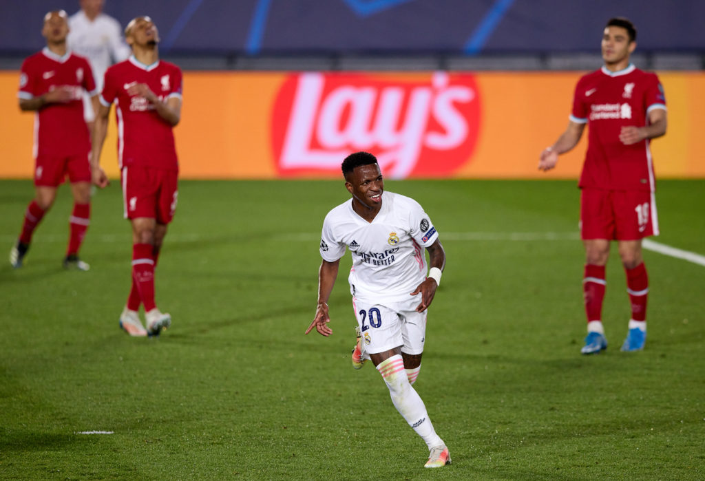 Real Madrid v Liverpool FC - UEFA Champions League Quarter Final: Leg One