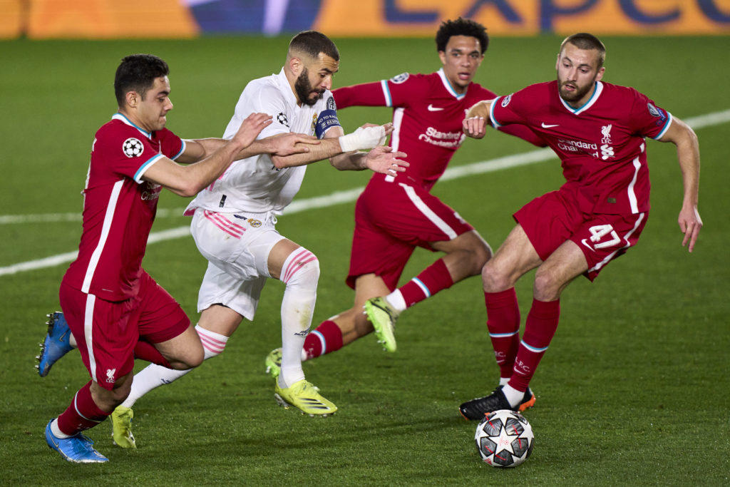 Real Madrid v Liverpool FC - UEFA Champions League Quarter Final: Leg One