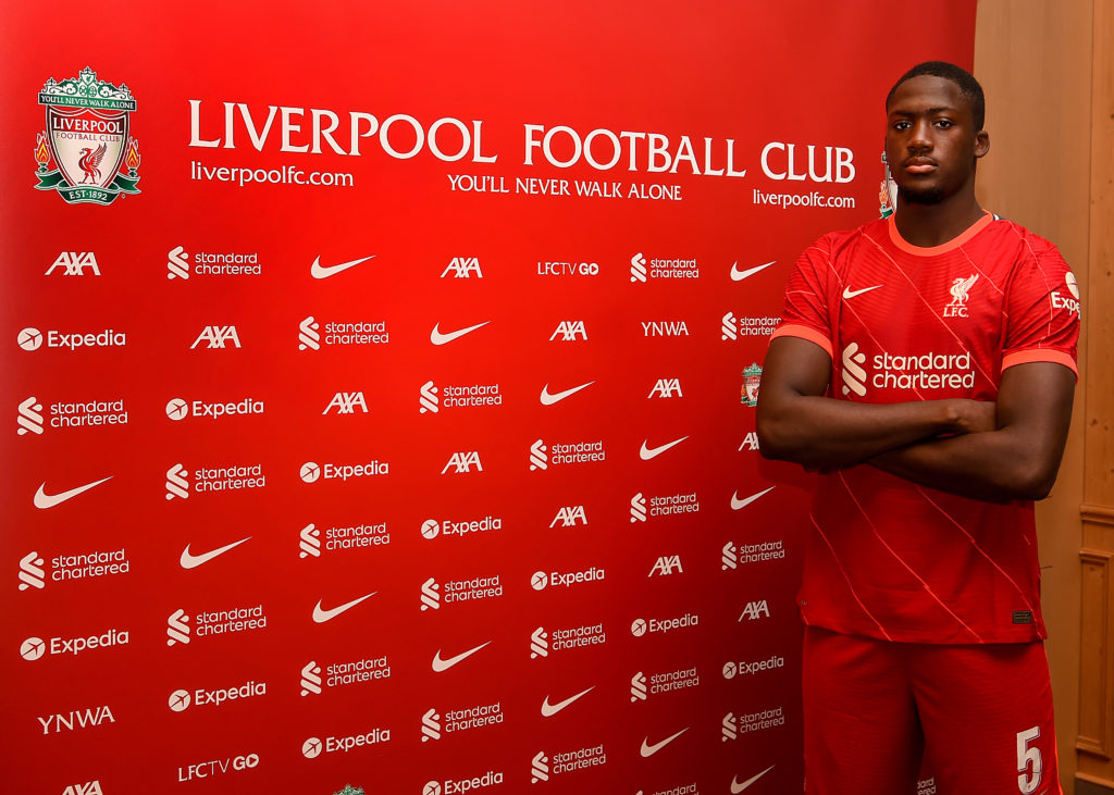 Ibrahima Konate Talks with Liverpool's Website about his Signing for the Club
