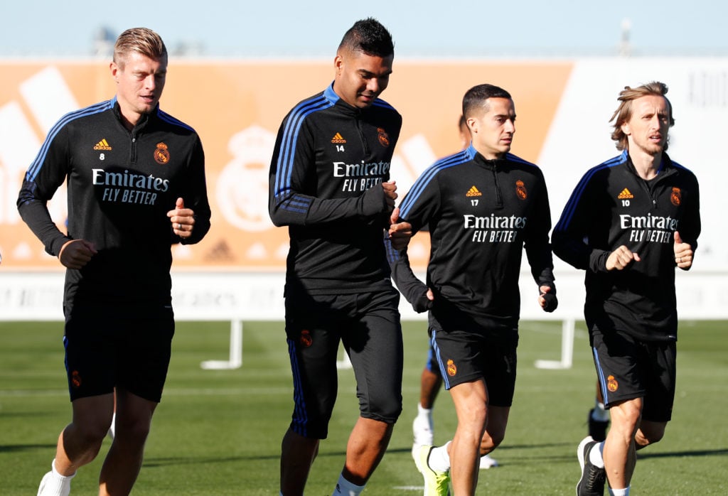 Real Madrid Training Session