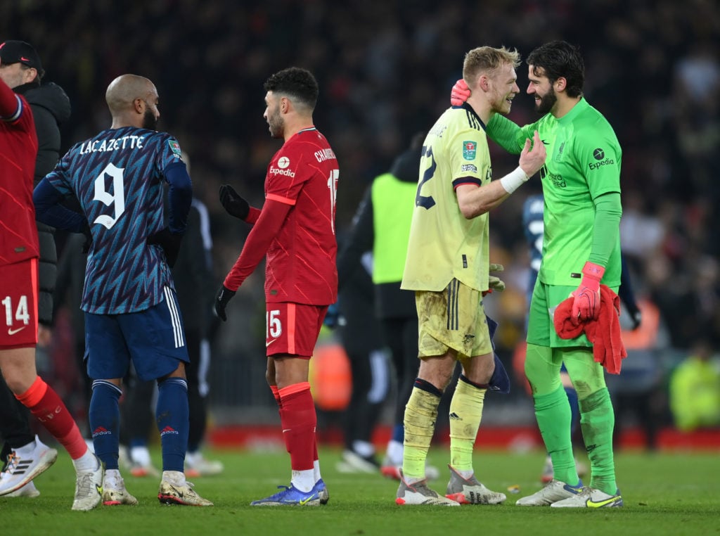 Liverpool v Arsenal - Carabao Cup Semi Final First Leg