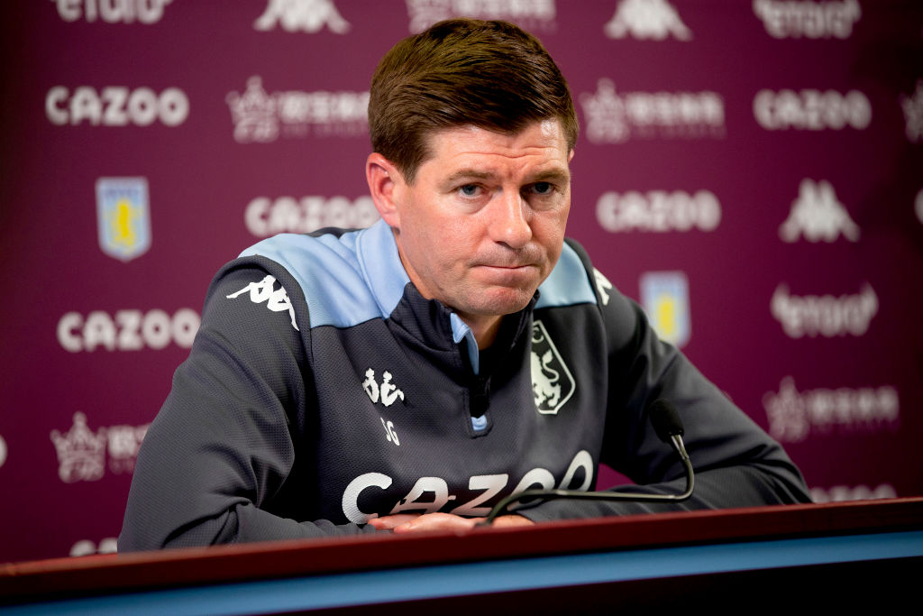 Aston Villa Training and Press Conference