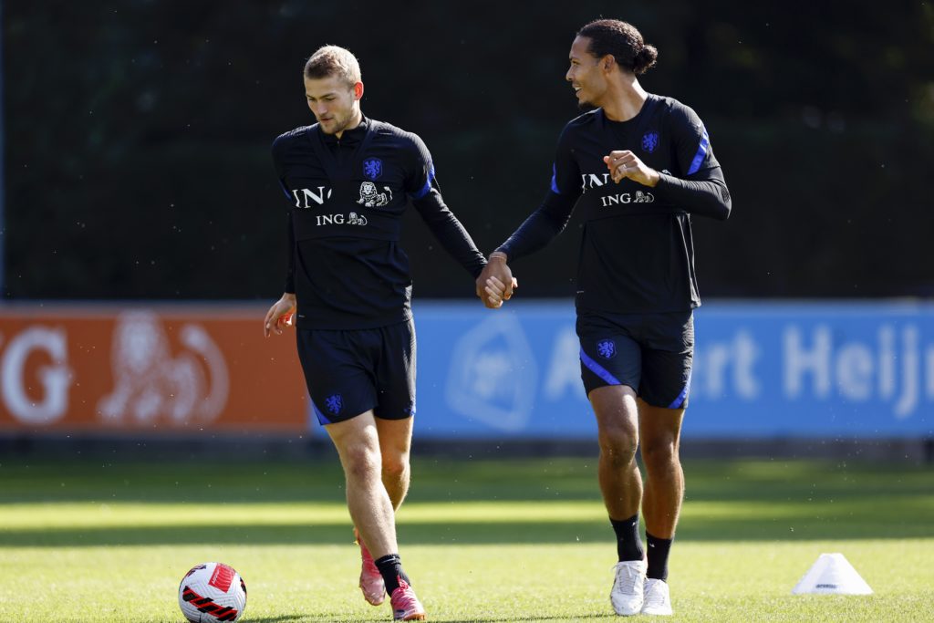 FIFA World Cup Qualifier"Training session The Netherlands"