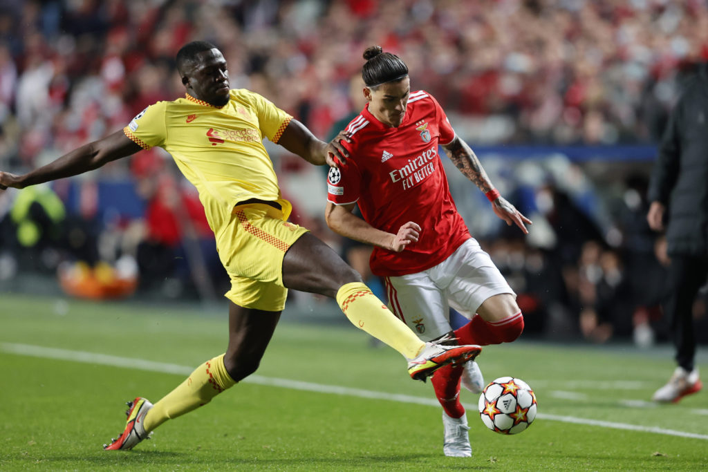 SL Benfica v Liverpool FC Quarter Final Leg One - UEFA Champions League