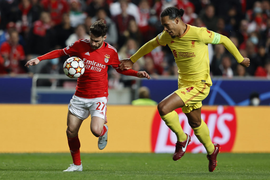 SL Benfica v Liverpool FC Quarter Final Leg One - UEFA Champions League