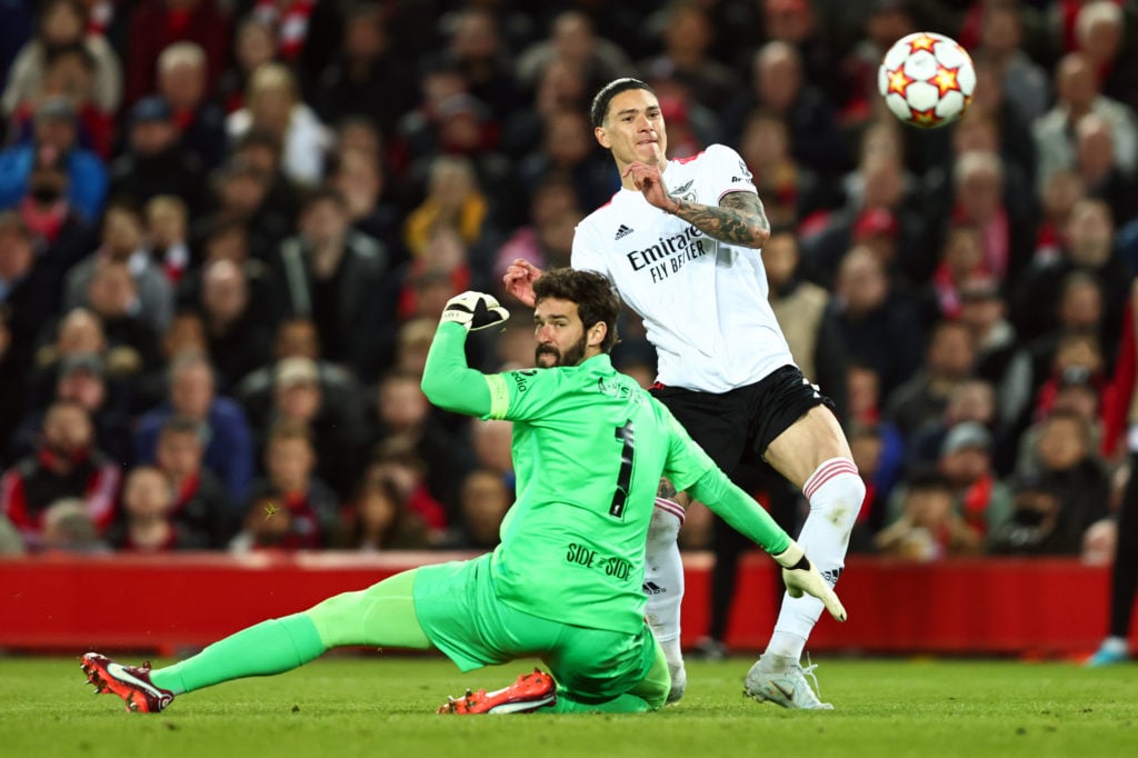 Liverpool FC v SL Benfica Quarter Final Leg Two - UEFA Champions League
