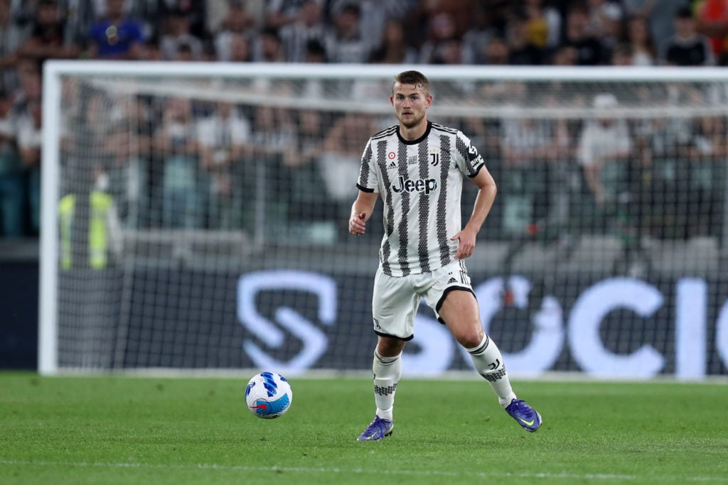 Matthijs de Ligt of Juventus Fc in action during the Serie