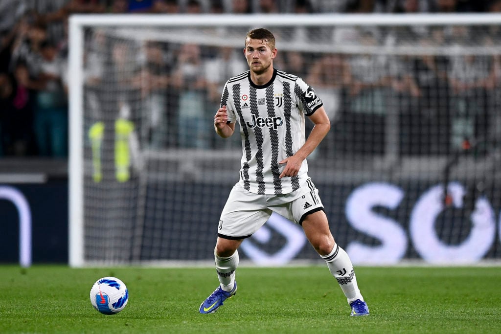 Matthijs de Ligt of Juventus FC in action during the Serie A