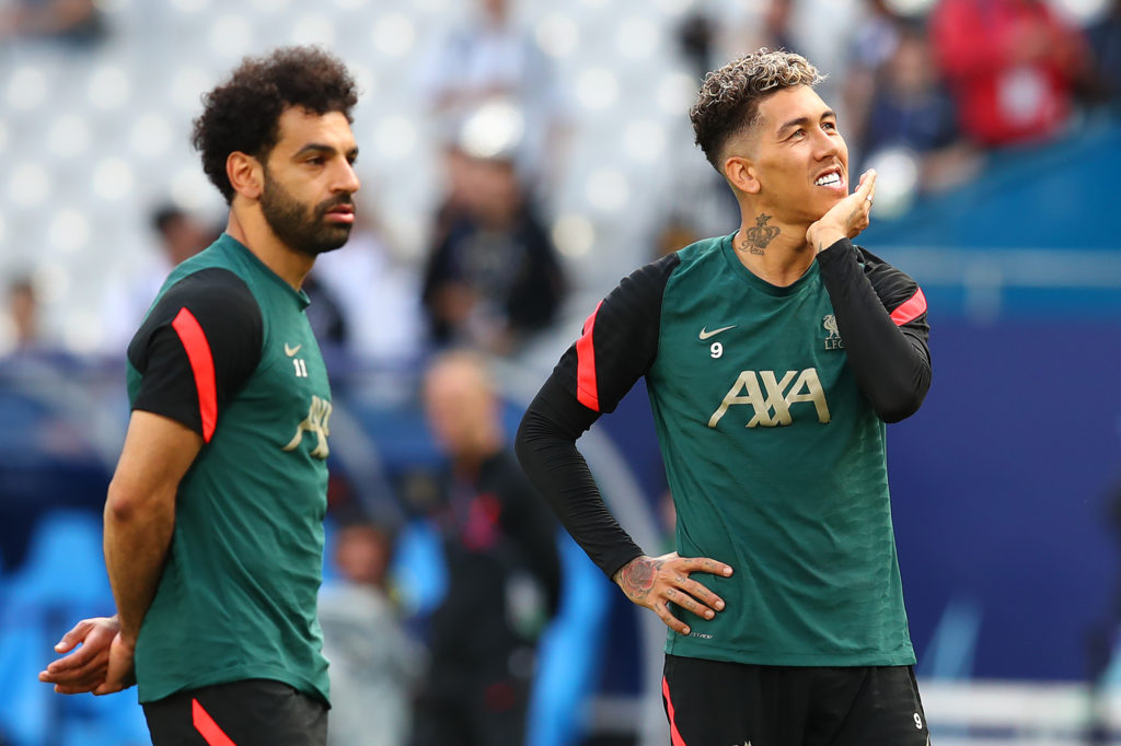Liverpool FC Training Session And Press Conference - UEFA Champions League Final 2021/22