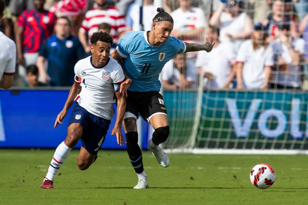 SOCCER: JUN 05 USA v Uruguay