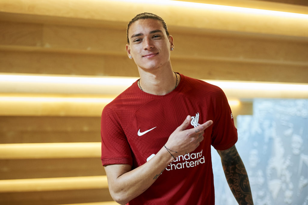 Liverpool Unveil New Signing Darwin Nunez