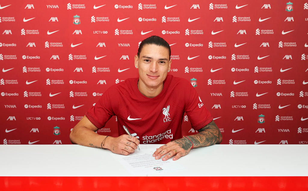 Liverpool Unveil New Signing Darwin Nunez