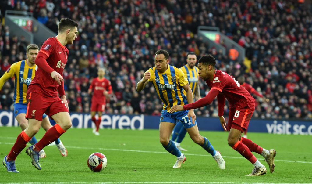 Liverpool v Shrewsbury Town: The Emirates FA Cup Third Round