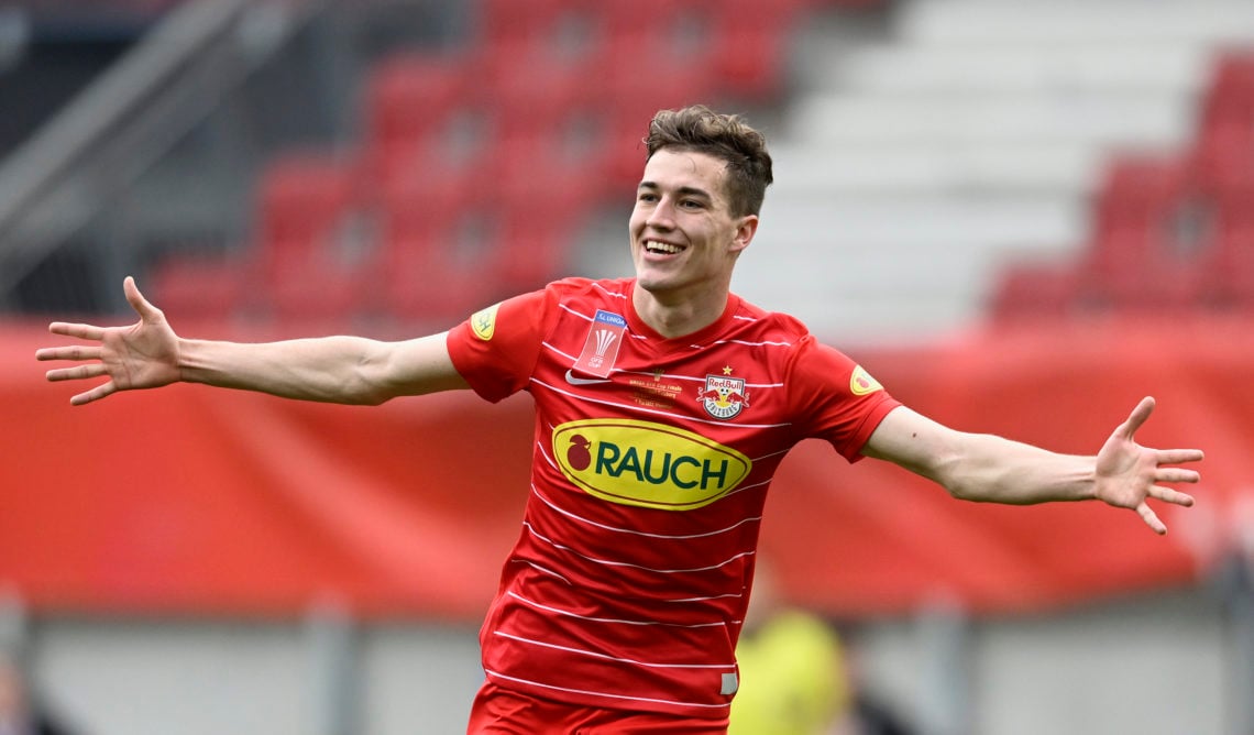 Photo by Andreas Schaad - FC Red Bull Salzburg/FC Red Bull Salzburg via Getty Images