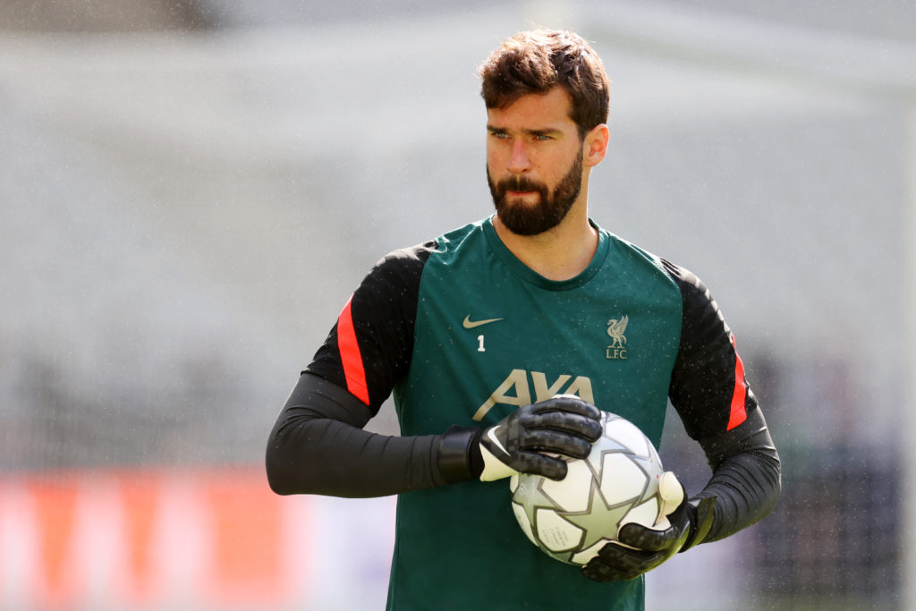 Liverpool FC Training Session And Press Conference - UEFA Champions League Final 2021/22