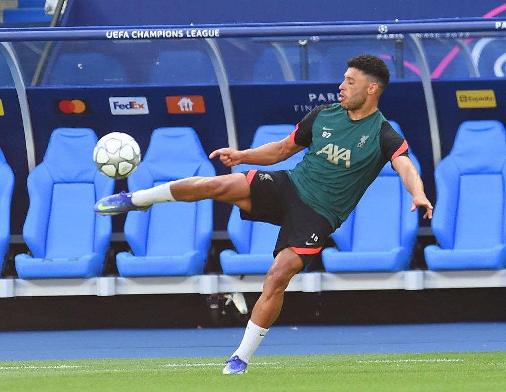 Liverpool FC Training Session And Press Conference - UEFA Champions League Final 2021/22