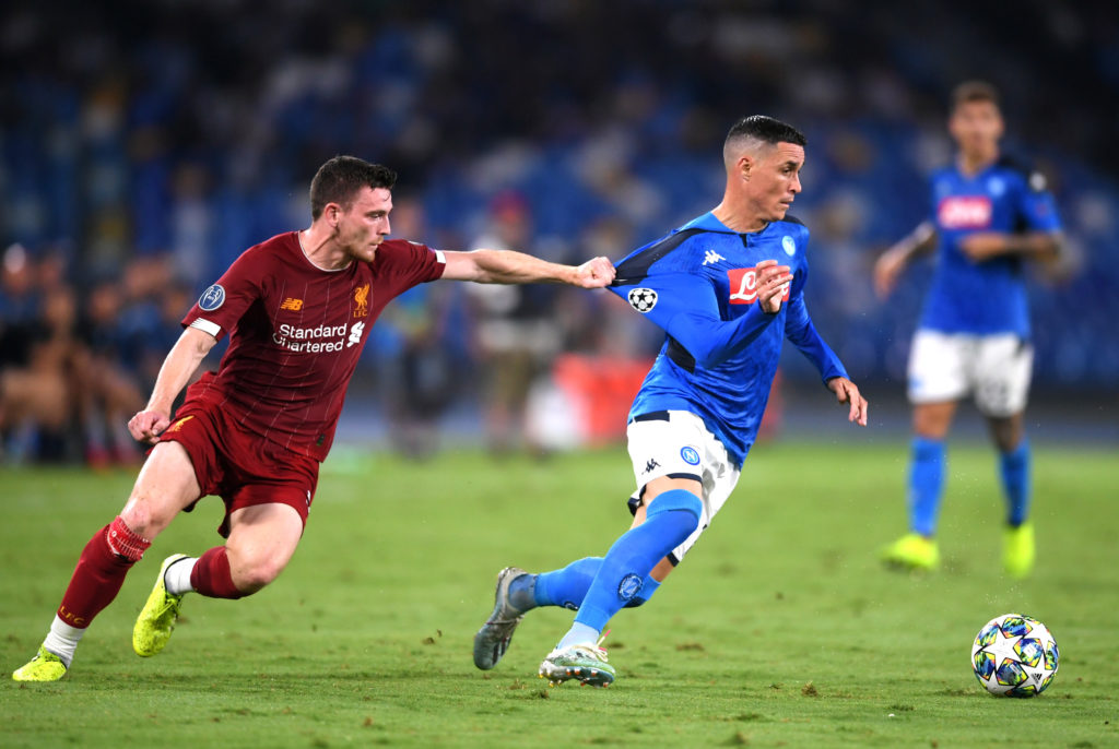 SSC Napoli v Liverpool FC: Group E - UEFA Champions League