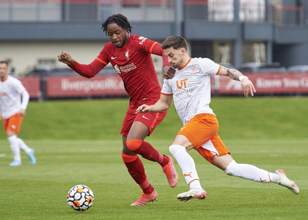 Liverpool U23 v Blackpool - Lancashire Senior Cup Semi-Final