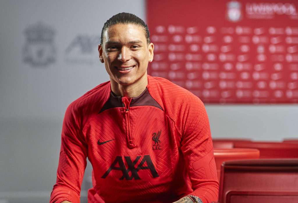 Liverpool Unveil New Signing Darwin Nunez
