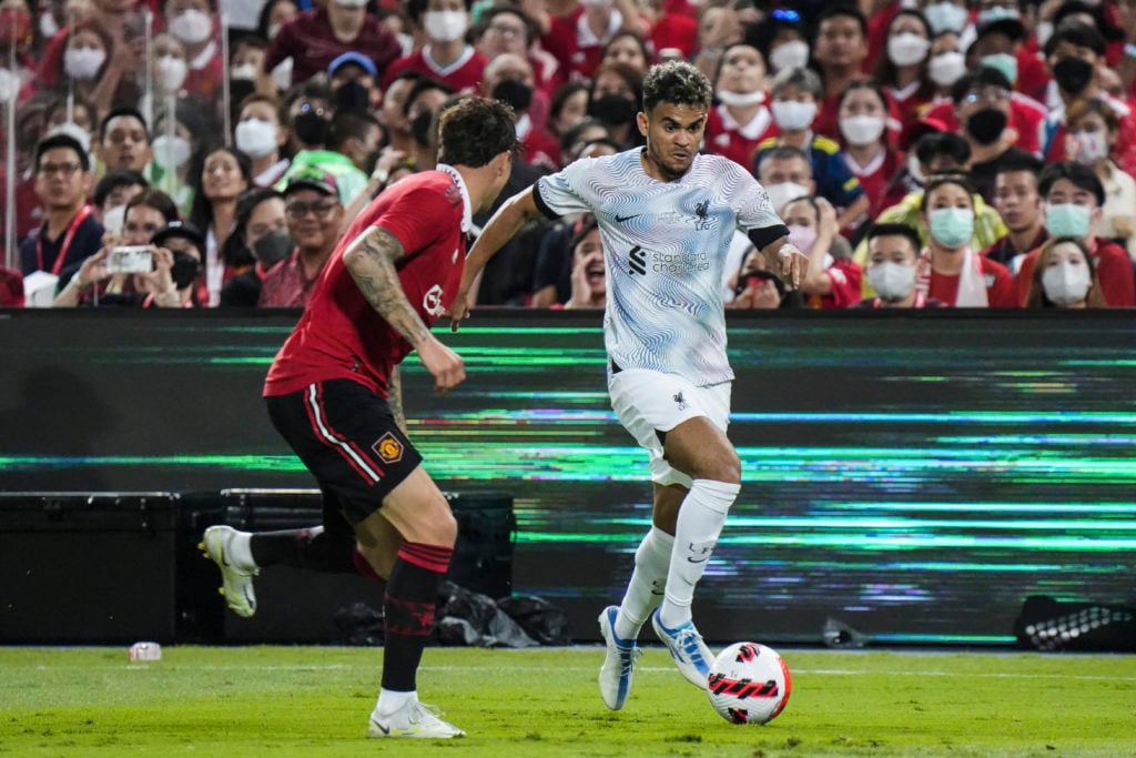 The Match Bangkok Century Cup 2022 Between Manchester United And Liverpool FC.