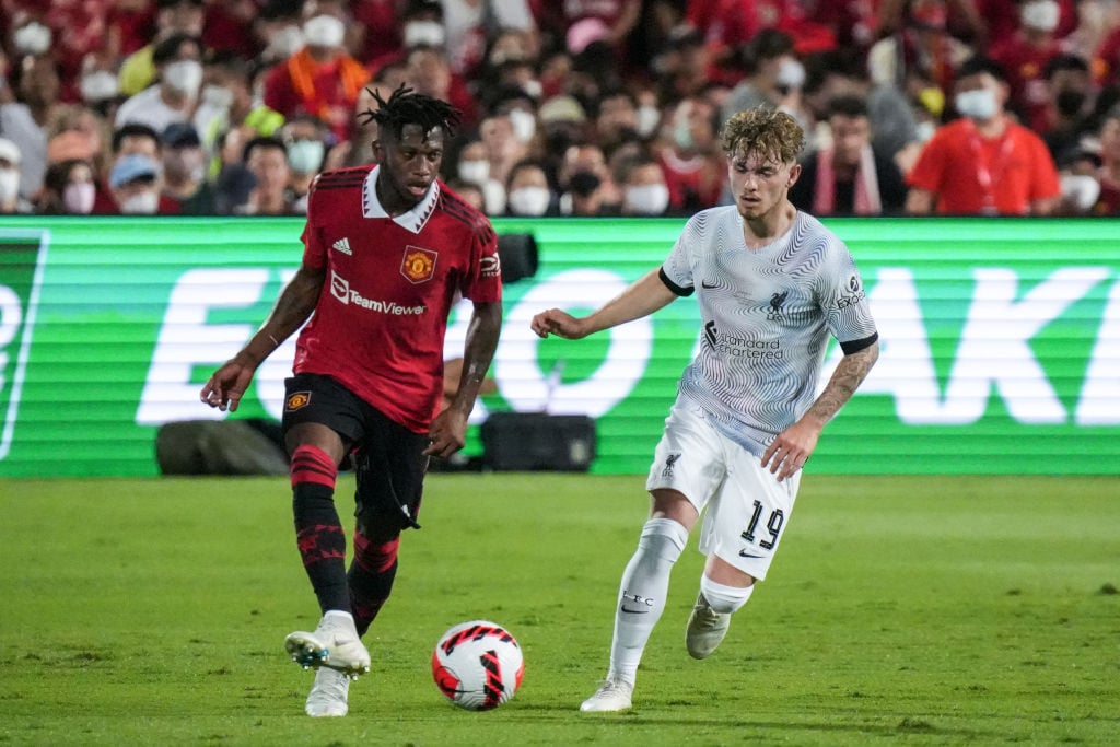 The Match Bangkok Century Cup 2022 Between Manchester United And Liverpool FC.