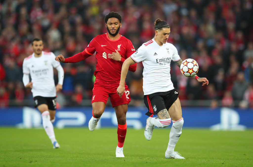 Liverpool FC v SL Benfica Quarter Final Leg Two - UEFA Champions League