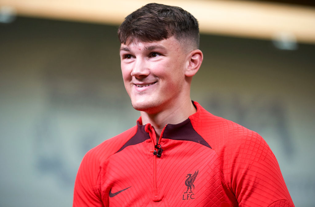 Liverpool Unveil New Signing Calvin Ramsay