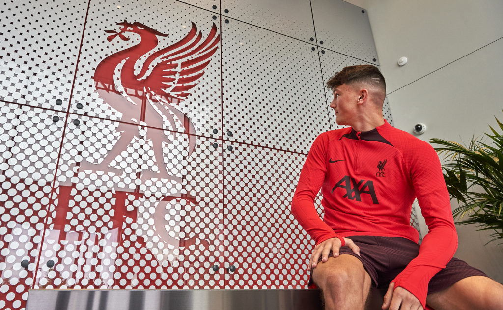 Liverpool Unveil New Signing Calvin Ramsay