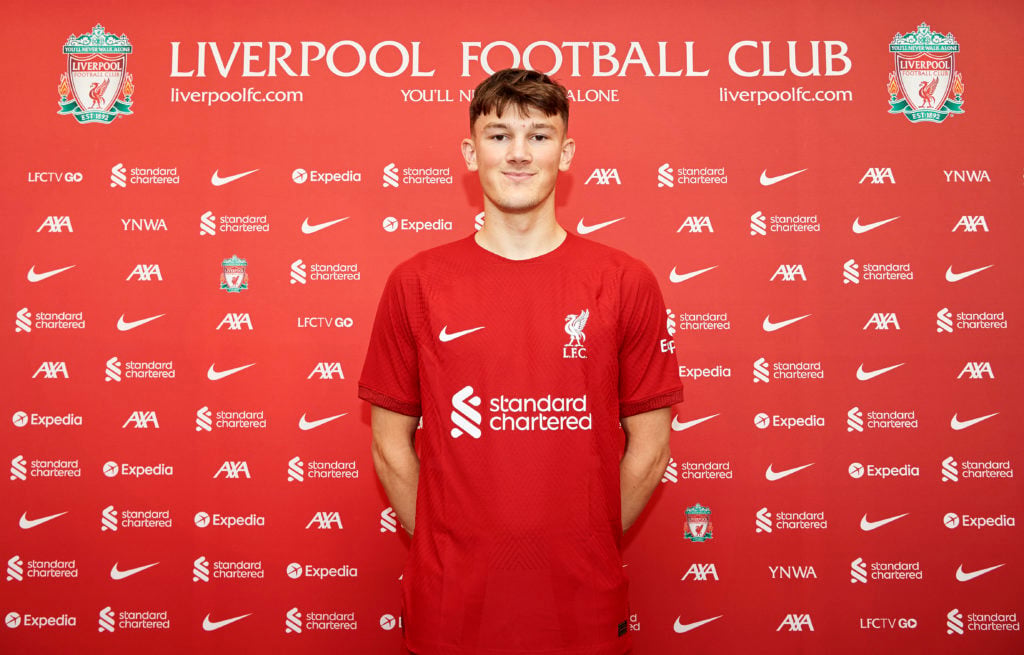 Liverpool Unveil New Signing Calvin Ramsay