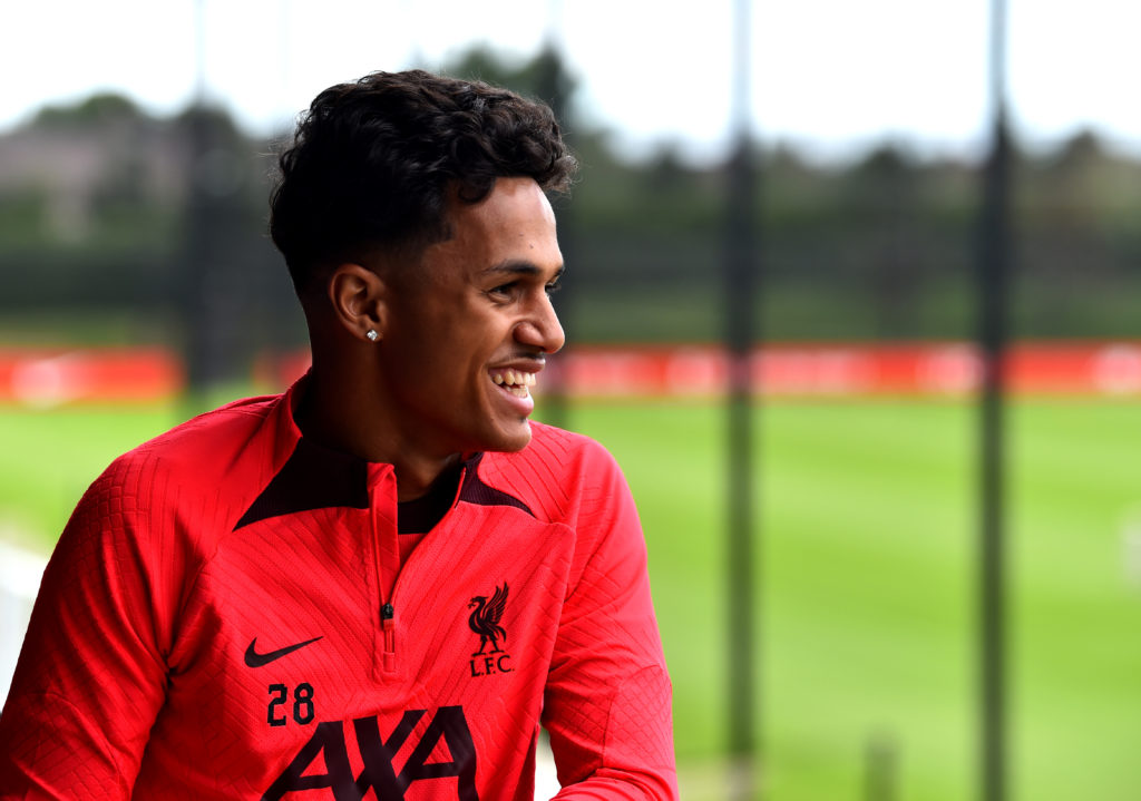 Liverpool Unveil New Signing Fabio Carvalho