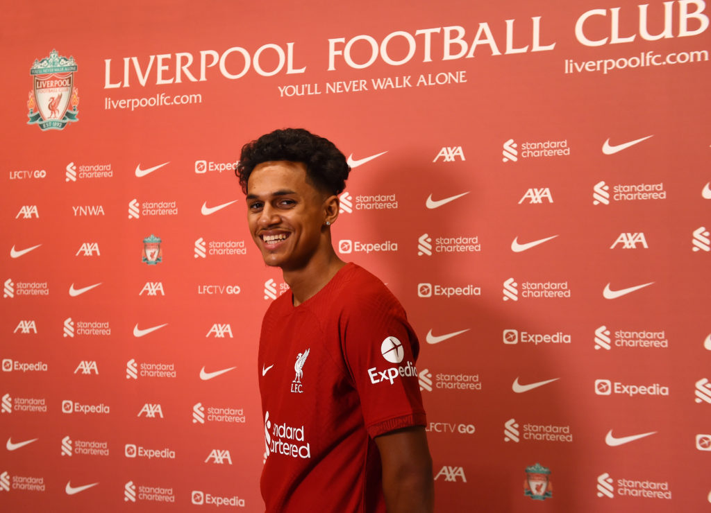 Liverpool Unveil New Signing Fabio Carvalho
