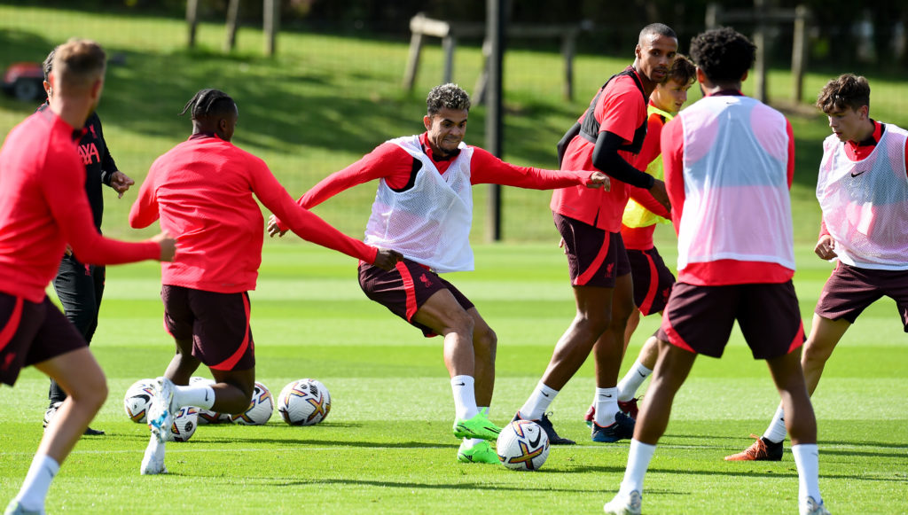 Liverpool Pre-Season Training Session