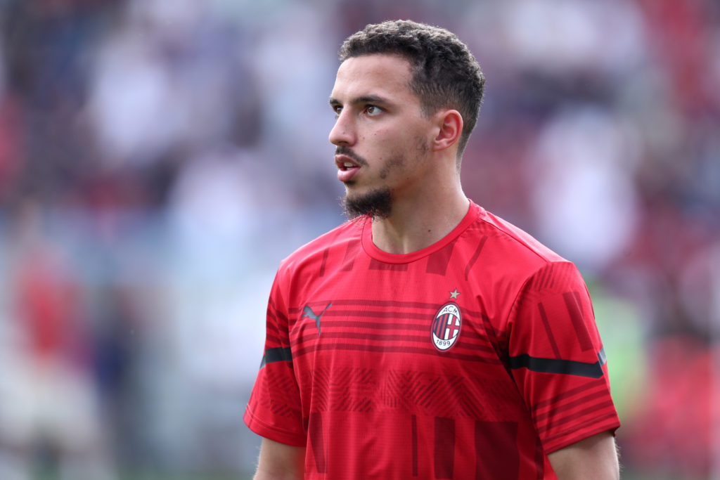Ismael Bennacer of Ac Milan looks on during the Serie A