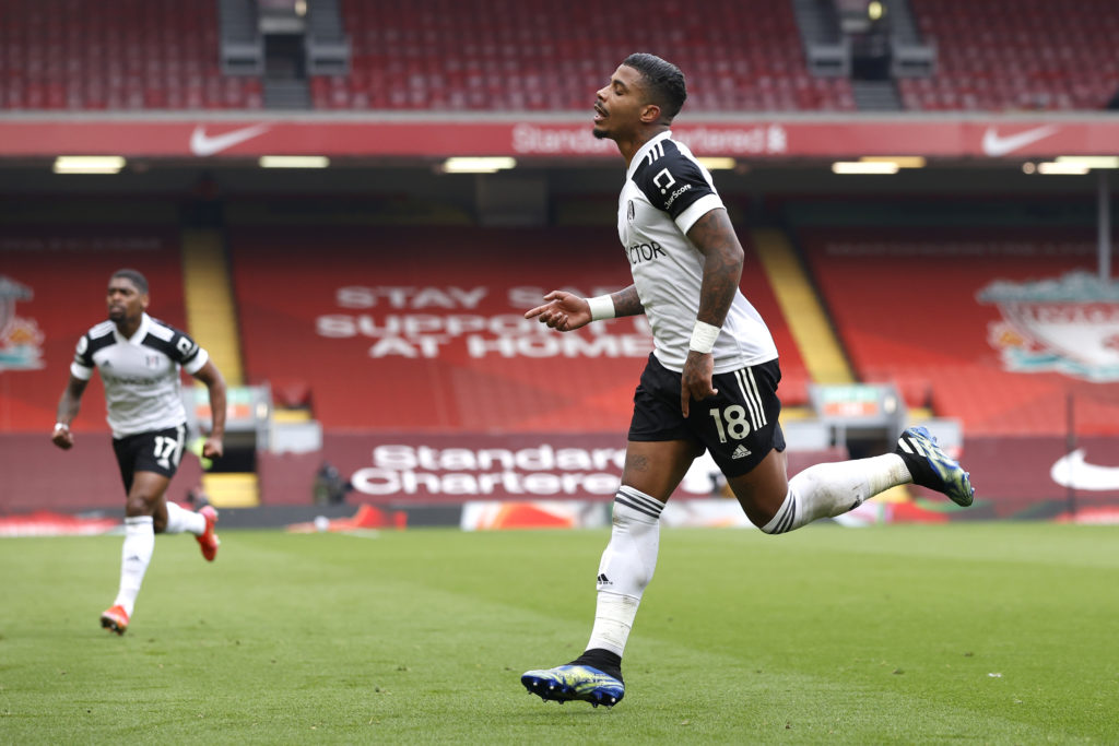 Mario Lemina scores for Fulham vs Liverpool