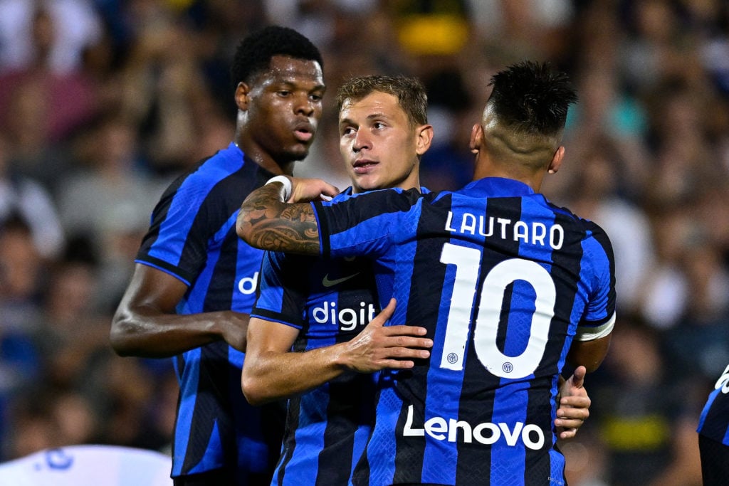 FC Internazionale v Olympique Lyonnaise - Pre-season Friendly