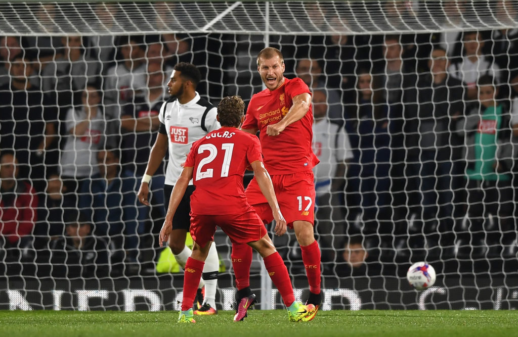 Derby County v Liverpool - EFL Cup Third Round