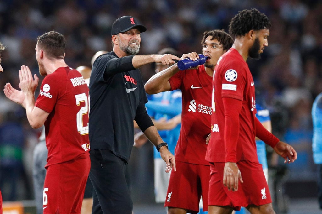 SSC Napoli v Liverpool FC: Group A - UEFA Champions League