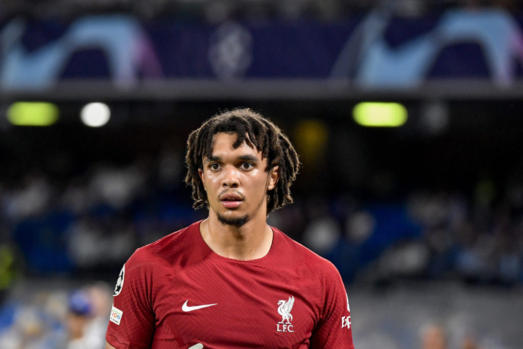 Trent Alexander-Arnold of Liverpool FC during the Champions