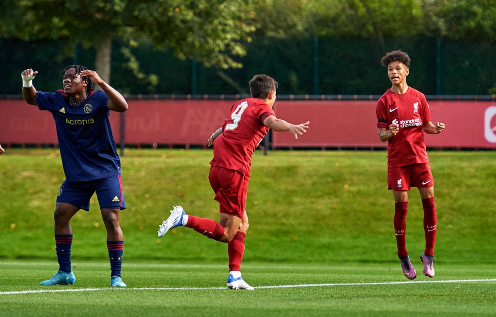 Liverpool FC v AFC Ajax: Group A - UEFA Youth League