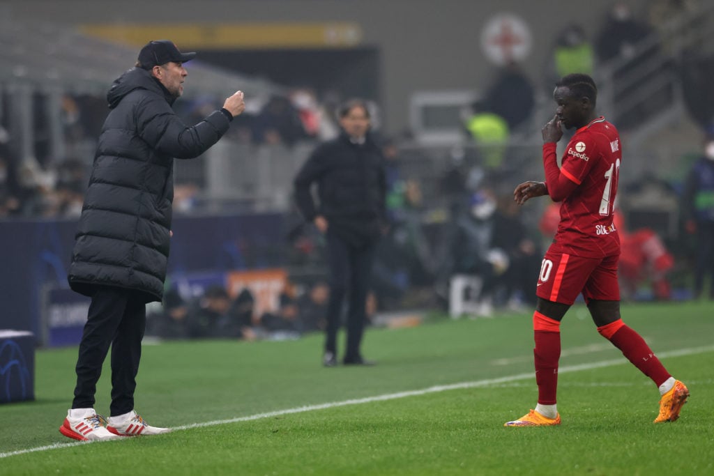 FC Internazionale v Liverpool FC: Round Of Sixteen Leg One - UEFA Champions League