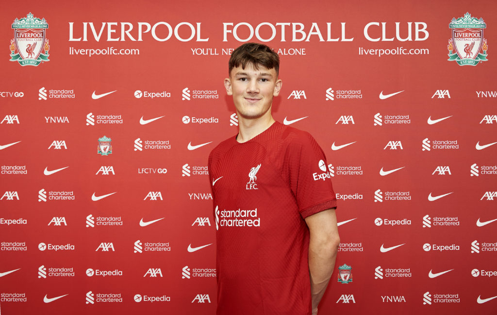 Liverpool Unveil New Signing Calvin Ramsay