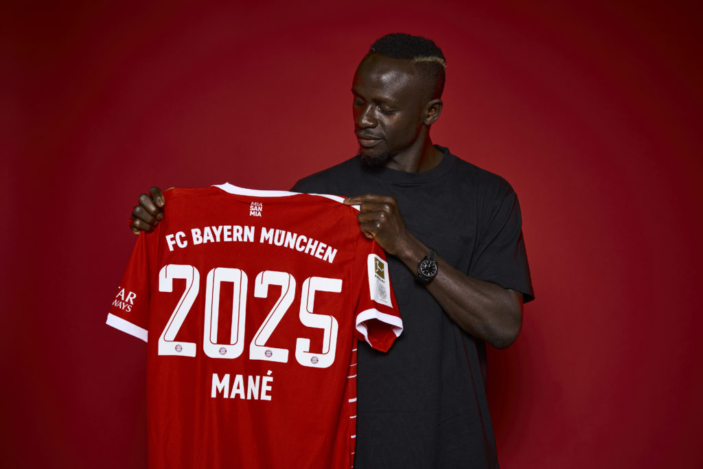 FC Bayern Muenchen Unveils New Signing Sadio Mane
