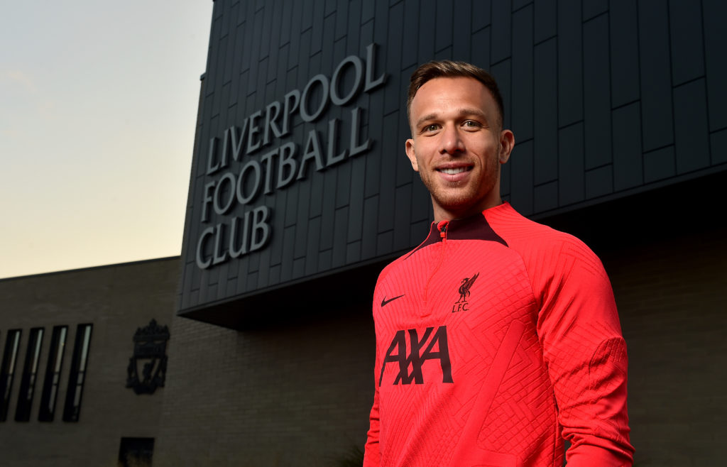 Liverpool Unveil New Signing Arthur Melo