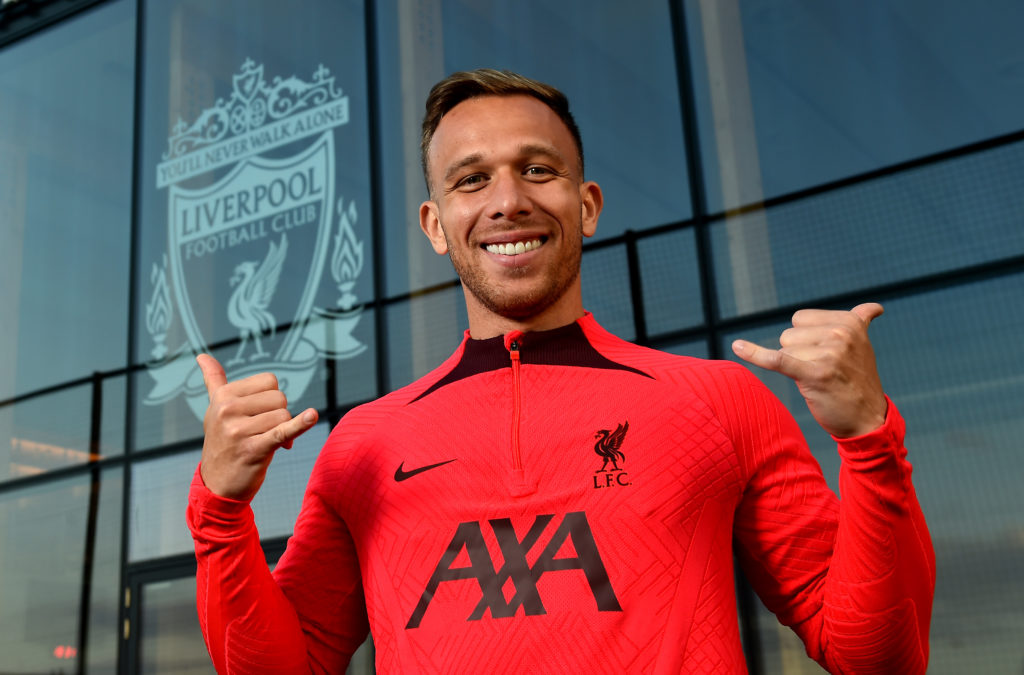Liverpool Unveil New Signing Arthur Melo