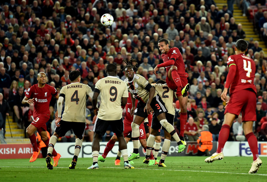 Liverpool FC v AFC Ajax: Group A - UEFA Champions League